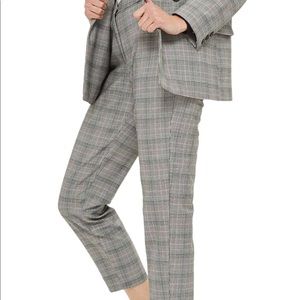 NWOT Topshop tapered suit pants